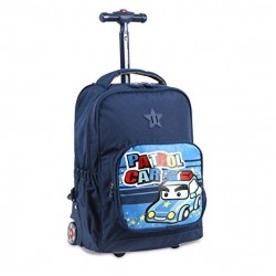 J World 16inch Rolling Backpack - Patrol Navy