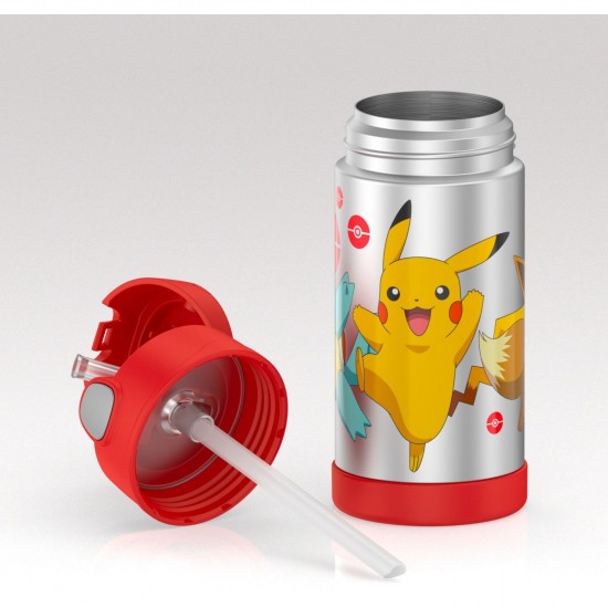 Thermos 12oz FUNtainer Water Bottle, Pokemon