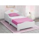 Delta Children Princess Crown Wood Toddler Bed