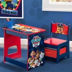 Delta Kids Wood Desk and Chair Set, Paw Patrol