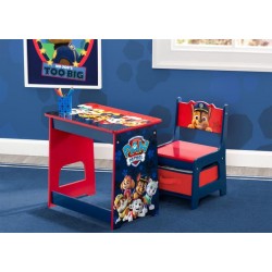Delta Kids Wood Desk and Chair Set, Paw Patrol