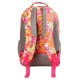 J World 19inches Cornelia Backpack, Pink Paisley