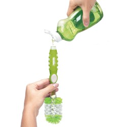 Munchkin Soap Dispensing Bottle Brush, Green Munchkin Soap Dispensing Bottle Brush, Green