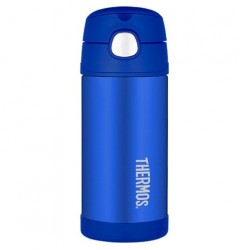 Thermos 12oz Funtainer Straw Bottle, Blue