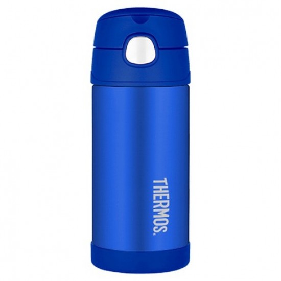 Thermos 12oz Funtainer Straw Bottle, Blue