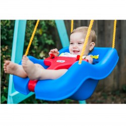 Little Tikes 2-In-1 Snug And Secure Swing - Blue