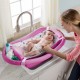 Summer Infant Comfy Clean Deluxe Newborn to Toddler Tub, Pink