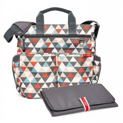 Skip Hop Duo Signature Diaper Bag, Triangles