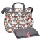 Skip Hop Duo Signature Diaper Bag, Triangles