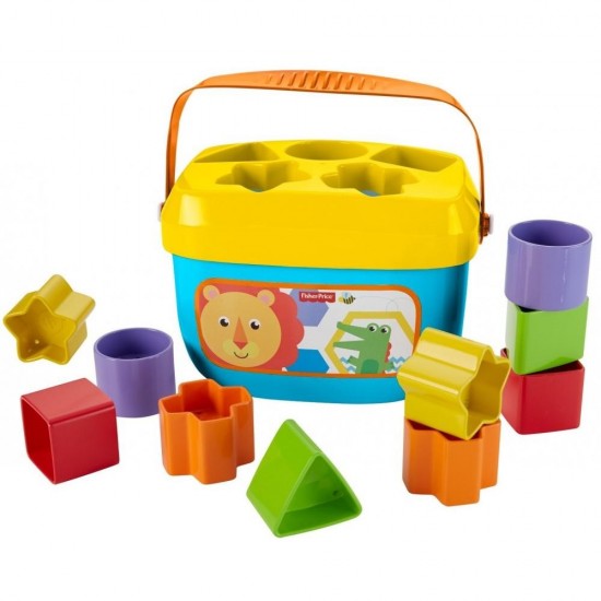 Fisher Price Baby’s First Sorting Blocks with Storage Bucket Fisher Price Baby’s First Sorting Blocks with Storage Bucket