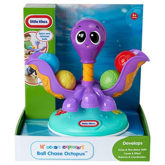 Little Tikes Lil Ocean Explorers Ball Chase Octopus Toy Little Tikes Lil Ocean Explorers Ball Chase Octopus Toy