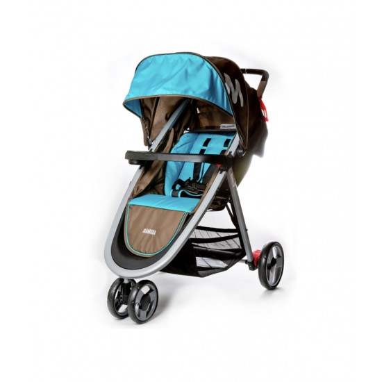 Mia Moda Elite Lightweight Stroller, Blue