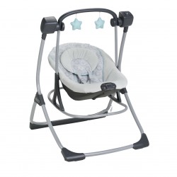 Graco Cozy Duet Swing And Removable Rocker, Tenley Graco Cozy Duet Swing And Removable Rocker, Tenley