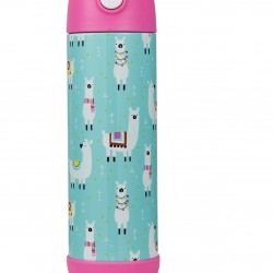 Snug Thermos Water Bottle, Llama