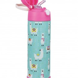 Snug Thermos Water Bottle, Llama
