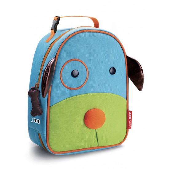Skip Hop Zoo Insulated Lunch Bag, Dog Skip Hop Zoo Insulated Lunch Bag, Dog