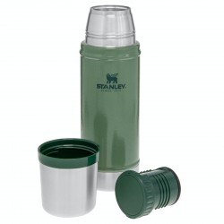 Stanley Classic Vacuum 16oz Personal Size Flask, Green Stanley Classic Vacuum 16oz Personal Size Flask, Green