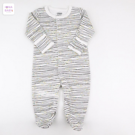 Mamas and Papas Impression Sleepsuit, 3 Pack Mamas and Papas Impression Sleepsuit, 3 Pack