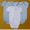 Spasilk 3pk Cotton Bodysuit