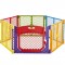 Toddleroo North States Superyard Colorplay Ultimate Freestanding 6 Panel Playpen Multi-Color