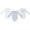 Obabi 3 Pack Unisex Premium Organic Cotton Long Sleeve Bodysuit