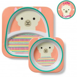 Skip Hop Zoo Plate Set, Llama