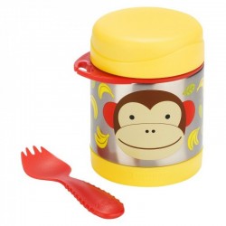 Skip Hop Insulated Food Jar, Monkey