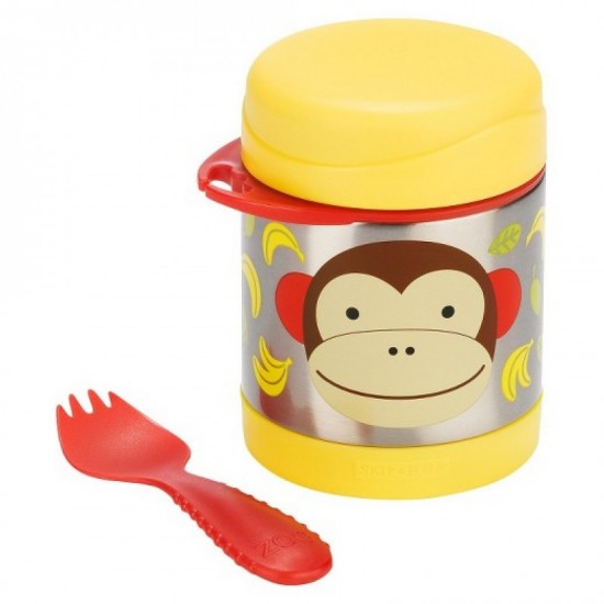 Skip Hop Insulated Food Jar, Monkey