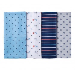 Gerber 4 Pack Boys Sports Flannel Receiving Blankets Gerber 4 Pack Boys Sports Flannel Receiving Blankets