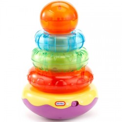 Little Tikes Light n' Sounds Stacker- Green/ Orange Little Tikes Light n' Sounds Stacker- Green/ Orange