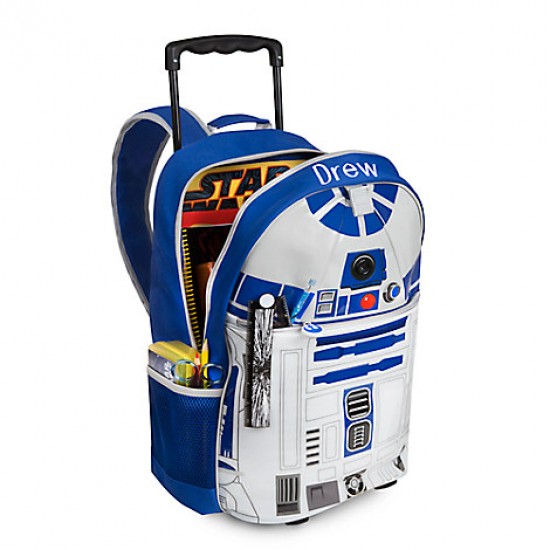 Disney Star Wars R2D2 20inch Rolling Backpack Disney Star Wars R2D2 20inch Rolling Backpack