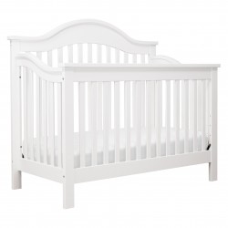 DaVinci Jayden 4 in 1 Convertible Crib with Toddler Rail, White DaVinci Jayden 4 in 1 Convertible Crib with Toddler Rail, White