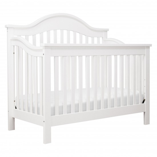 DaVinci Jayden 4 in 1 Convertible Crib with Toddler Rail, White DaVinci Jayden 4 in 1 Convertible Crib with Toddler Rail, White