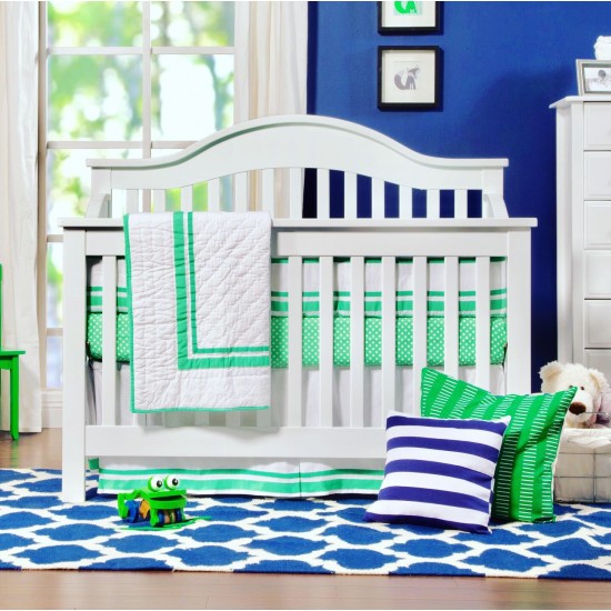 DaVinci Jayden 4 in 1 Convertible Crib with Toddler Rail, White DaVinci Jayden 4 in 1 Convertible Crib with Toddler Rail, White