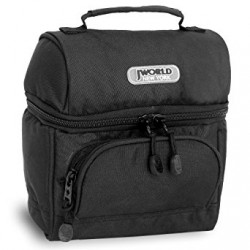 J World Insulated Lunch Bag- Black J World Insulated Lunch Bag- Black