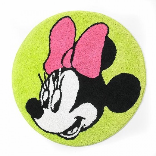 Disney Minnie Mouse Neon Rug