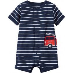 Carter's Baby Boy Fire Truck Creeper Carter's Baby Boy Fire Truck Creeper