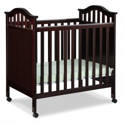 Delta Bella Mini Crib with Mattress Espresso 