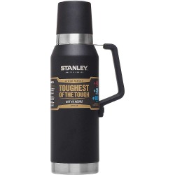 Stanley Master 1.4 QT Vacuum Water Flask, Black Stanley Master 1.4 QT Vacuum Water Flask, Black
