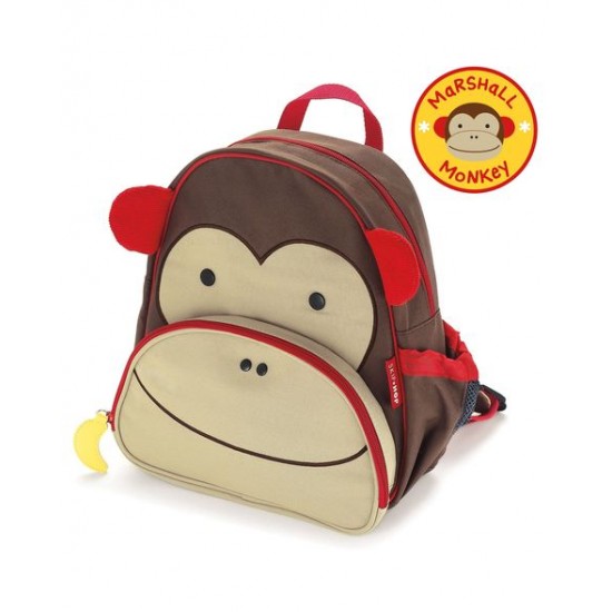 Skip Hop 12inch Backpack- Monkey