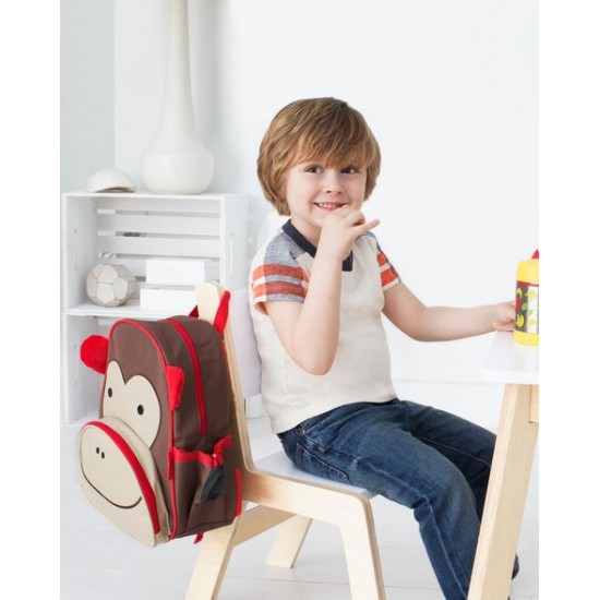 Skip Hop 12inch Backpack- Monkey