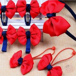 Hair Decor, Holiday Red Hair Decor, Holiday Red