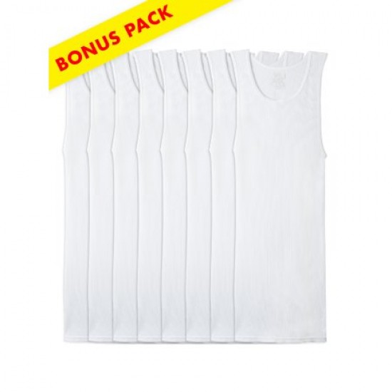 Hanes 8 pack Boys Singlet