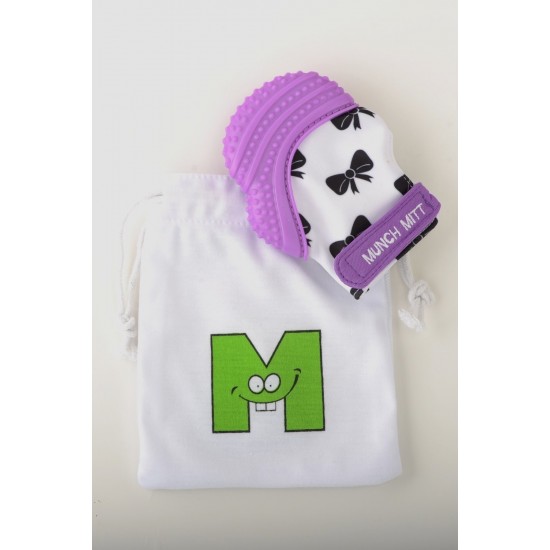 Munchmitt Teething Mitten - Purple