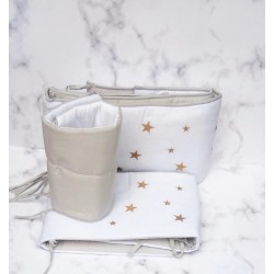Kaola Baby Sparkling Dreams Collection Crib Bumper Pad