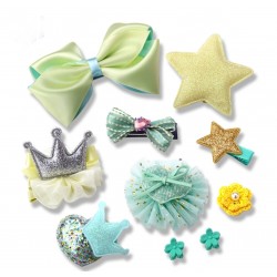 Hair Decor and Ties, Mint