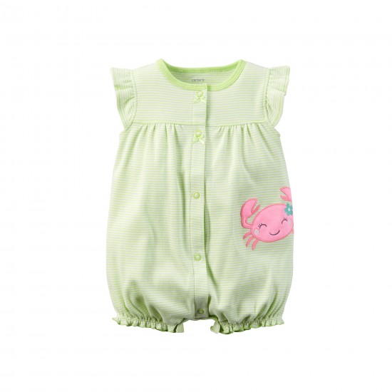 Pink Crabie Infant Creepe