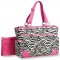 Zebra Print Diaper Impression Bag