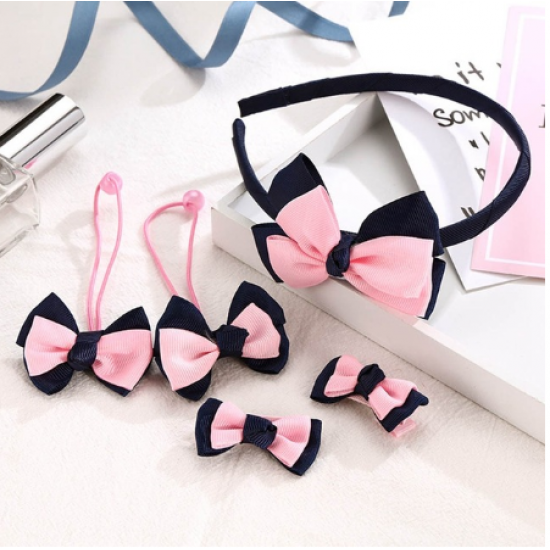 Hair Decor & Ties, Pink