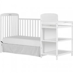 Dream On Me 4 in 1 Convertible Crib With Changing Table Dream On Me 4 in 1 Convertible Crib With Changing Table